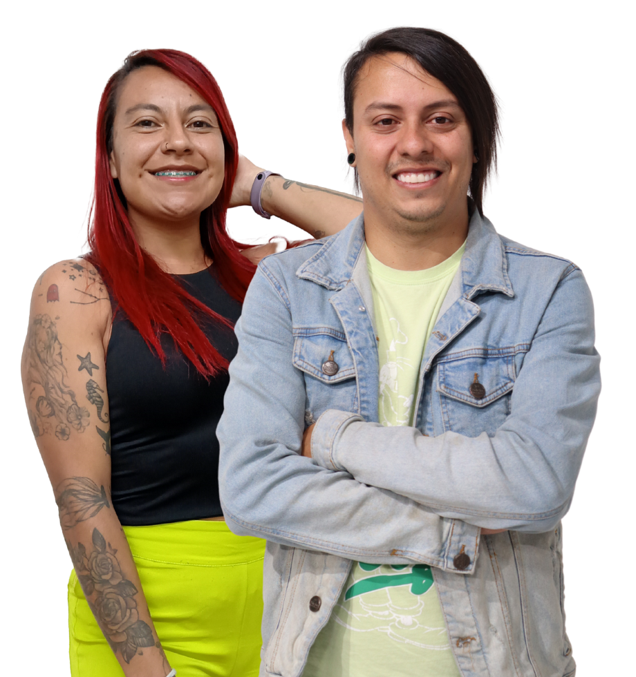 Sebastian Cardona y Alexandra Arias - Funadodores de la Agencia de Marketing Ditgital El Klan