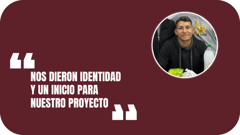 "Nos dieron identidad y un inicio para nuestro proyecto"